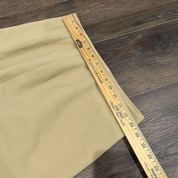 Ralph Lauren Skirt Wool Blend Midi Women’s 8 Petite Straight Classic Slits - Picture 6 of 12